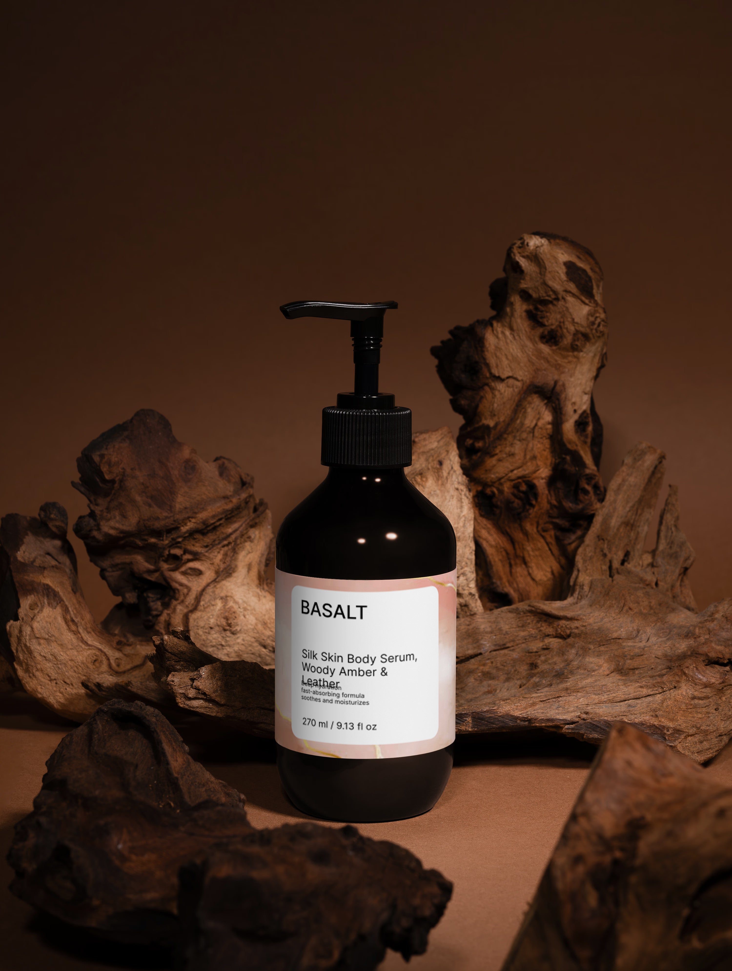 Silk Skin Body Serum, Woody Amber & Leather